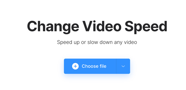 Změňte rychlost videa