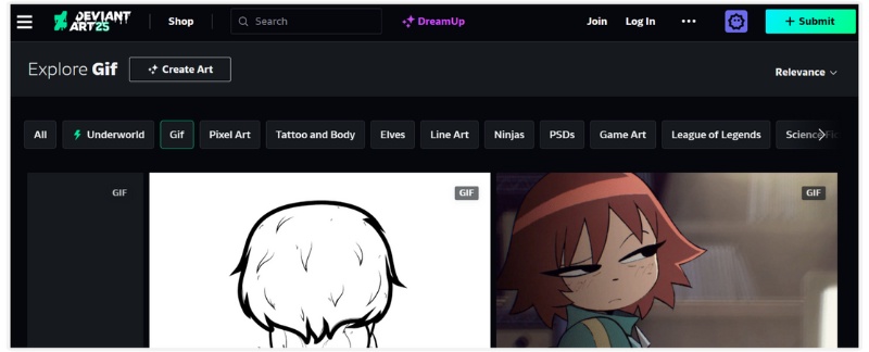 Deviantart Animated Gif