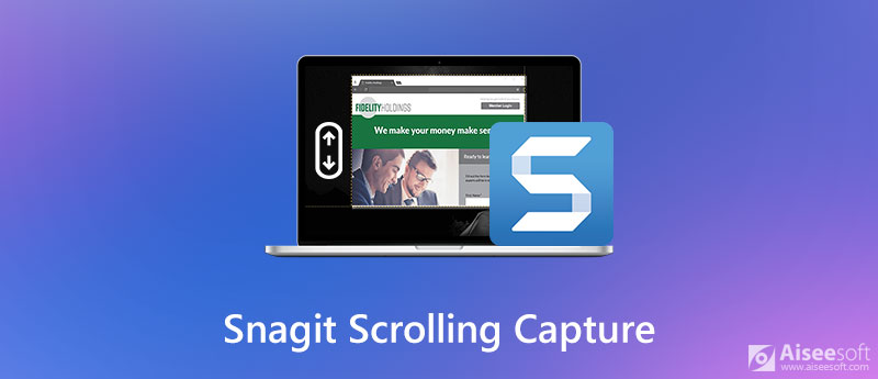 Zachycení posouvání Snagit