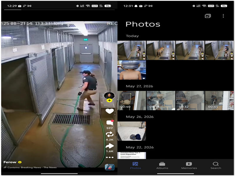 Check Gallery For Screenshots Android