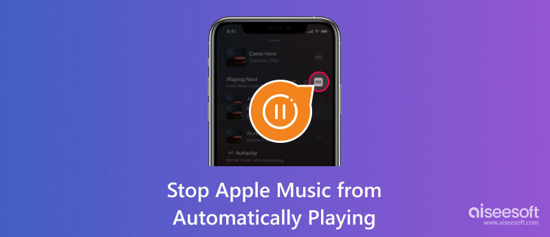 Stopp Apple Music fra automatisk avspilling