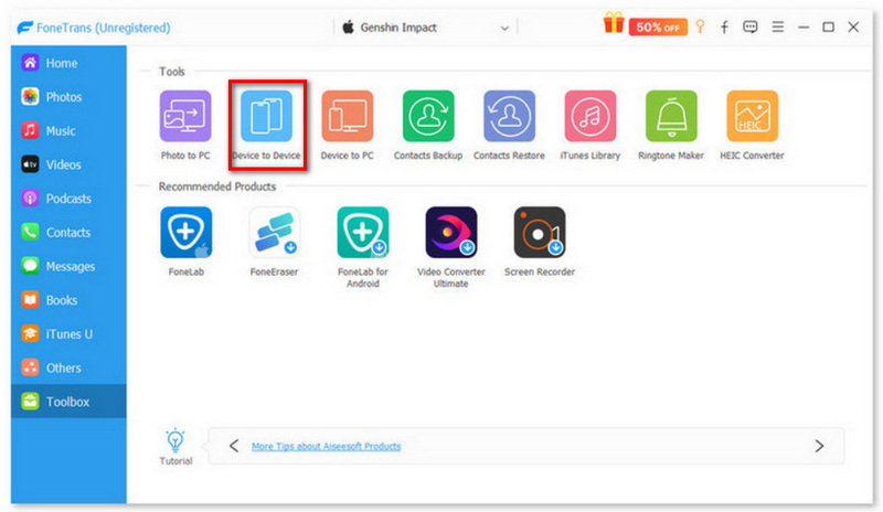 Select Device To Device