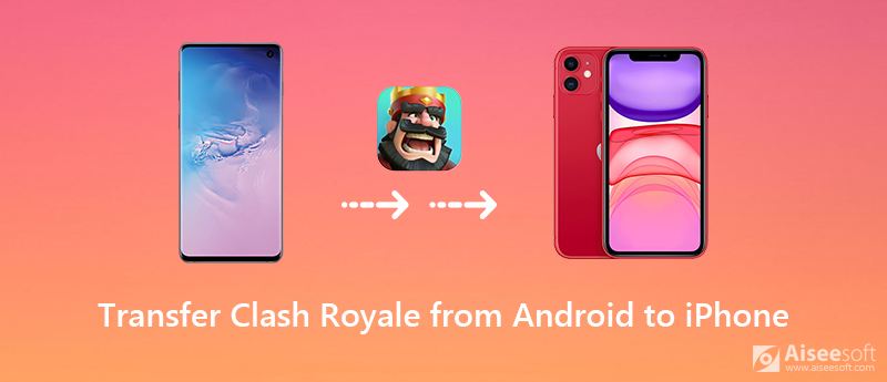 Trasferisci Clash Royale dal dispositivo Android all'iPhone