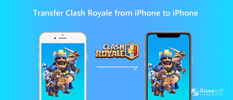 Flyt Clash Royale-konto og data