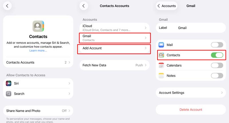 Active Google Drive on iPhone