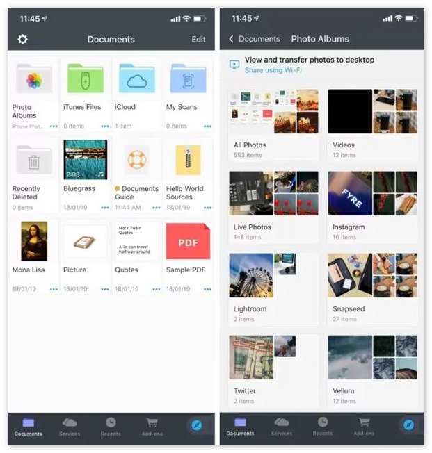 Use Documents App to Transfer Files to iPhone