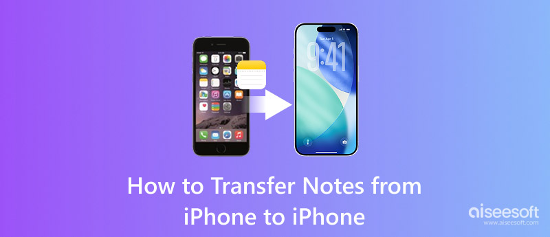 Transfer Notes from iPhone to iPhone