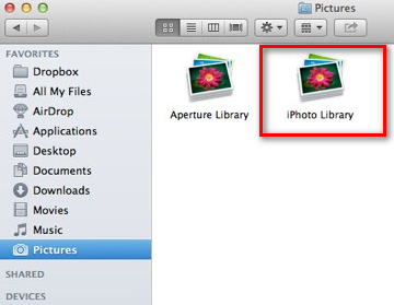 iPhoto Kütüphanesi