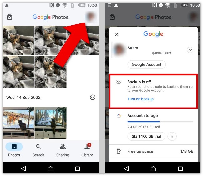 Transfer Photos Between Android Phones