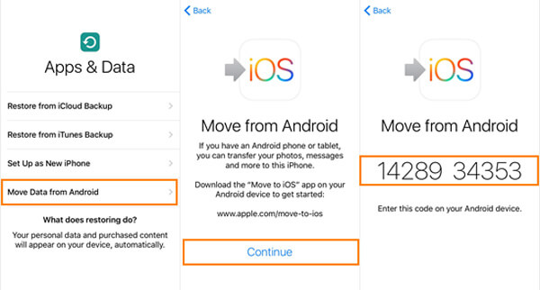 OVE Data From Android