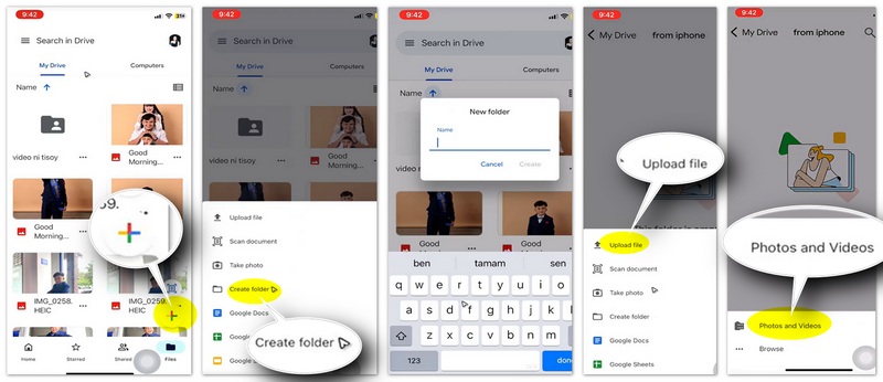 Upload Videos To Google Drive