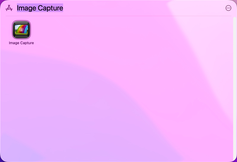 Find Image Capture On Mac