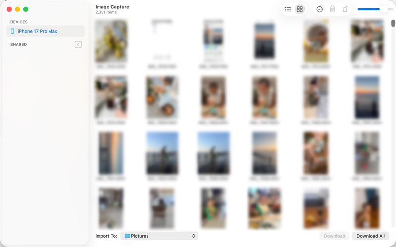 View Iphone Photos Videos In Image Capture On Mac
