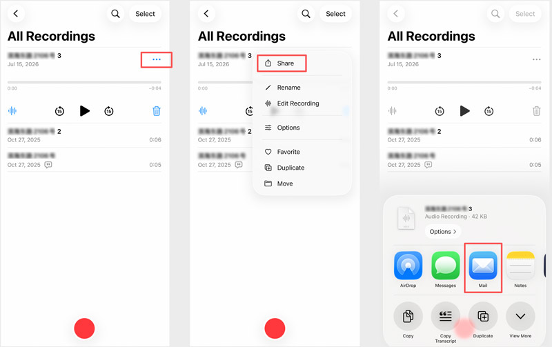 Transfer Voice Memos From Iphone To Computer Through Email