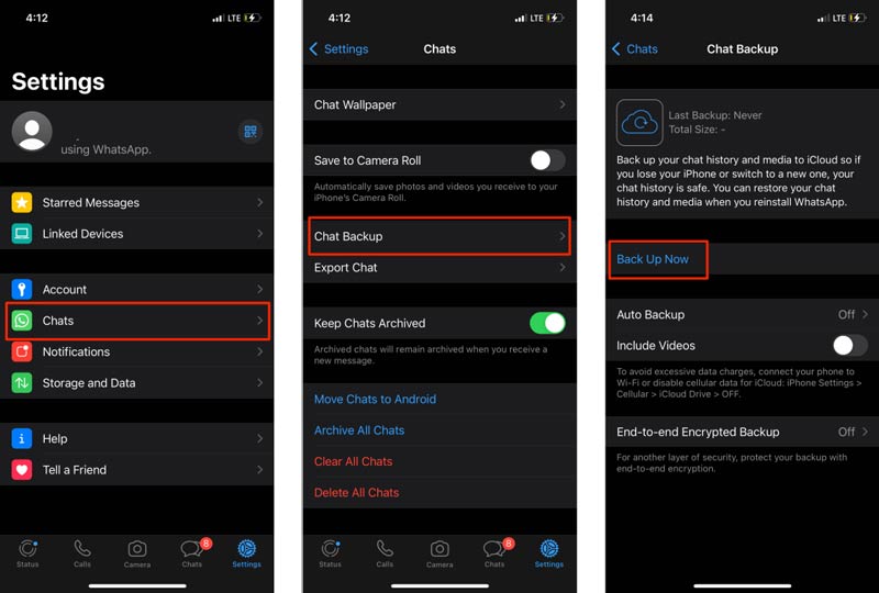 Whatsapp Chat Backup On Iphone