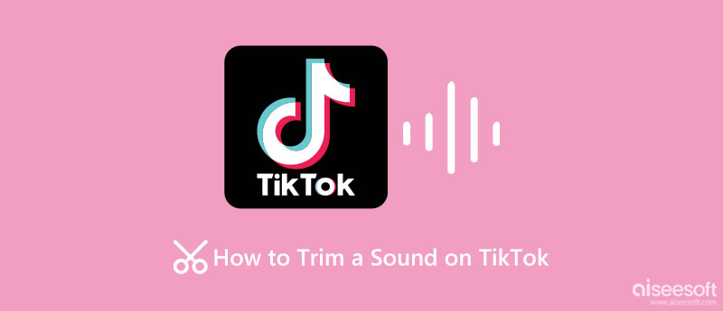 Обрезать звук в TikTok