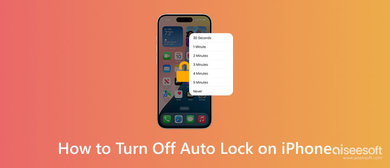 Turn Off Auto Lock on iPhone