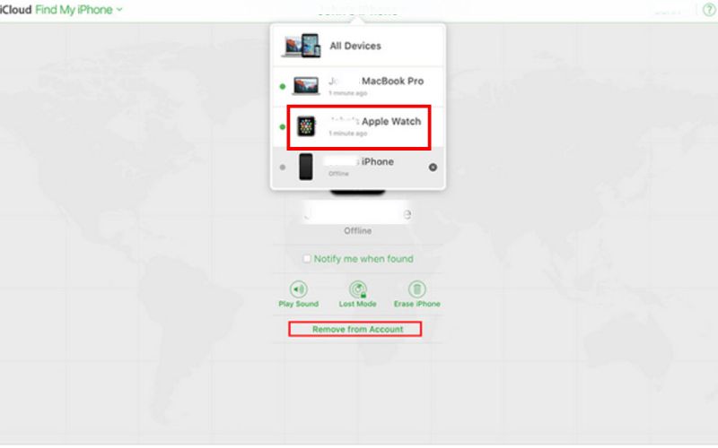 Remove Account Icloud