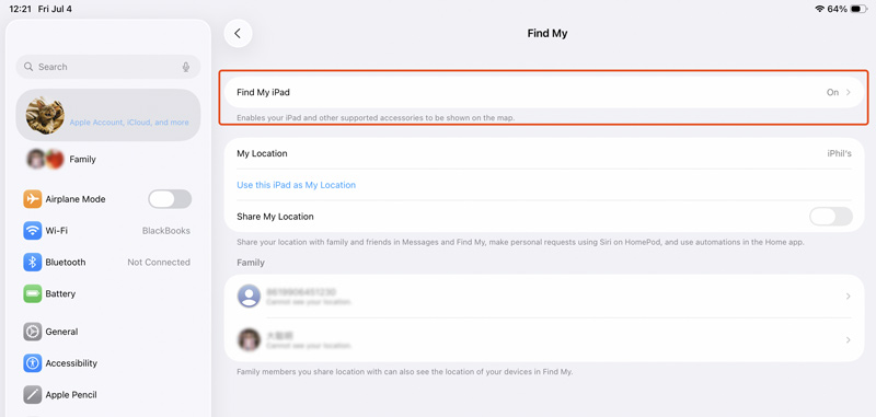 Find My Ipad Is Turned On