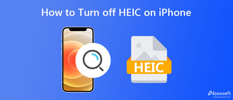 Slå av HEIC på iPhone