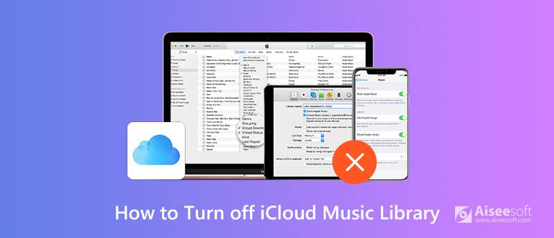 Disattiva iCloud Music Library