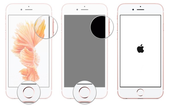 Vypněte iPhone 6 bez dotykové obrazovky
