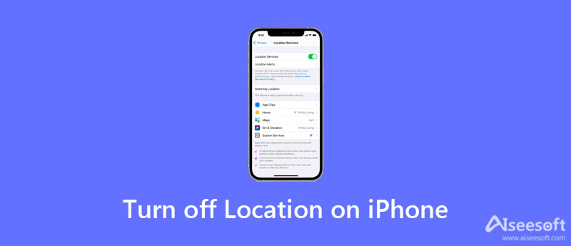 Wyłącz lokalizację na iPhonie