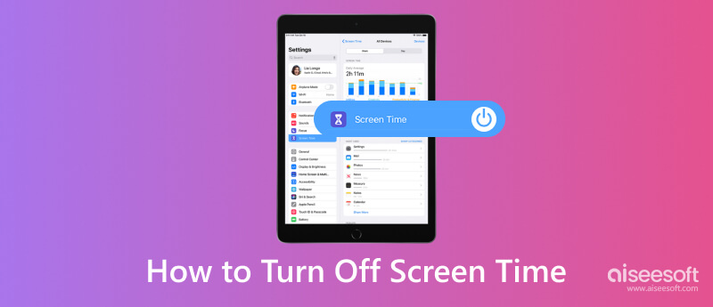 Απενεργοποιήστε το Screen Time στο iPad