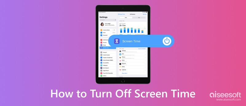 Turn Off Screen Time on iPad