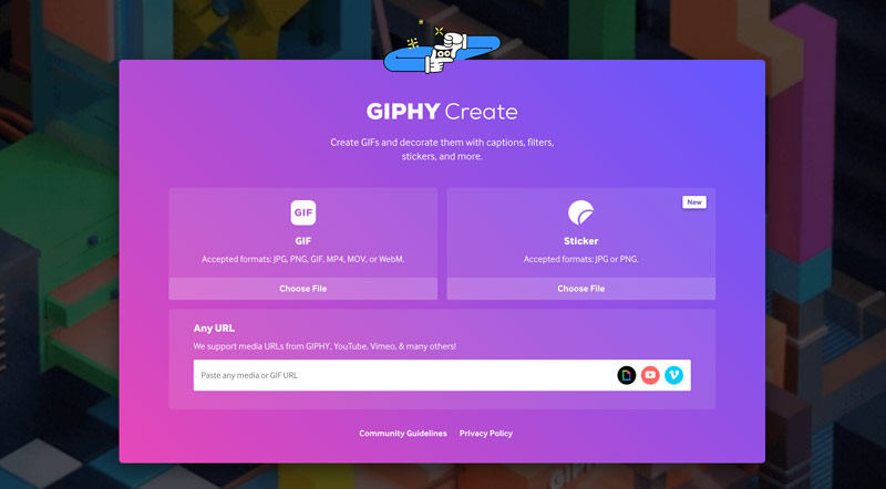 Giphy Create Gif Maker