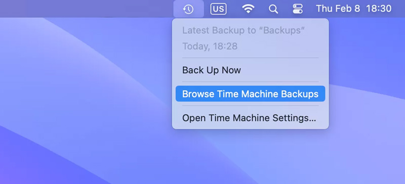 Browse Time Machine Backups Mac