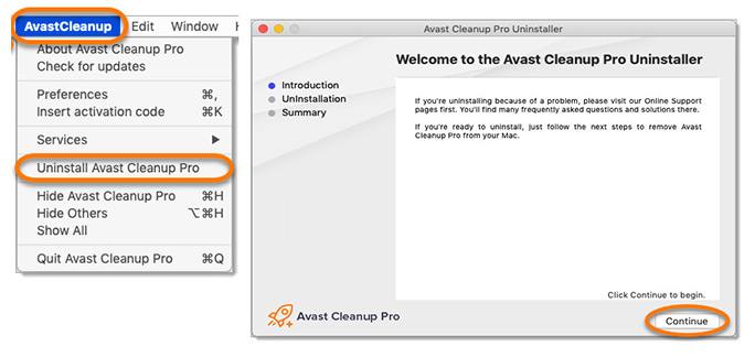 Távolítsa el az Avast Cleanup Pro alkalmazást