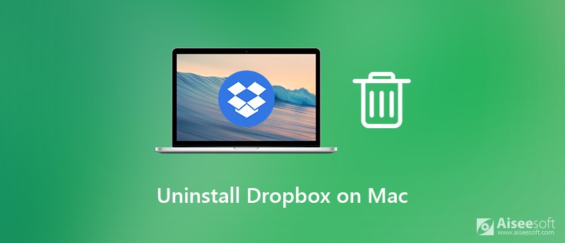 Afinstaller Dropbox på Mac