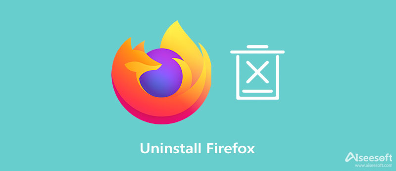 Avinstaller Firefox