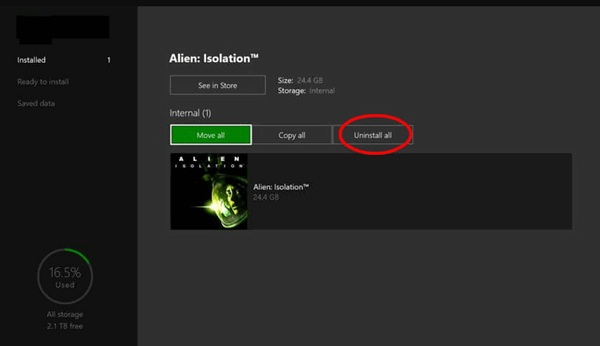 Odstraňte Fortnite z Xbox One