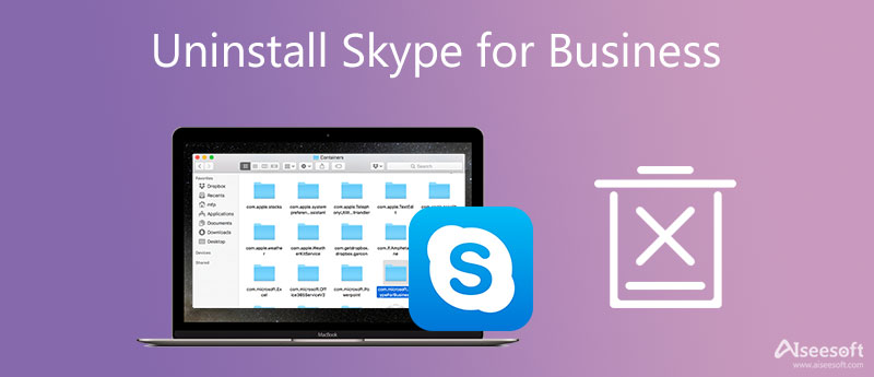 Удалить Skype для бизнеса