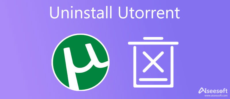 Disinstalla uTorrent