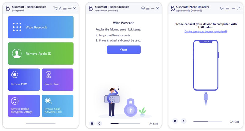 Wipe Passcode Iphone Unlocker Iphone