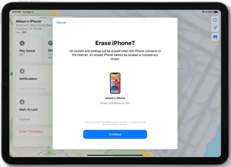 iCloud Erase iPhone Разблокировка Блокировка iCloud