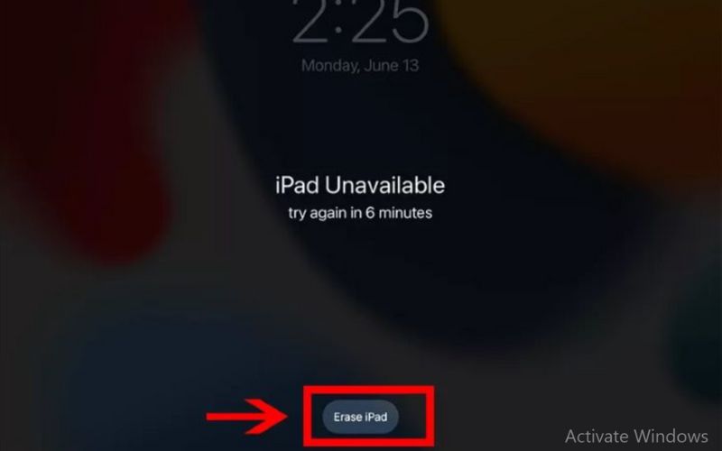 Tap Erase Ipad