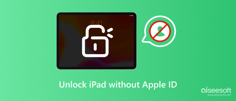 Avaa iPad ilman Apple ID:tä