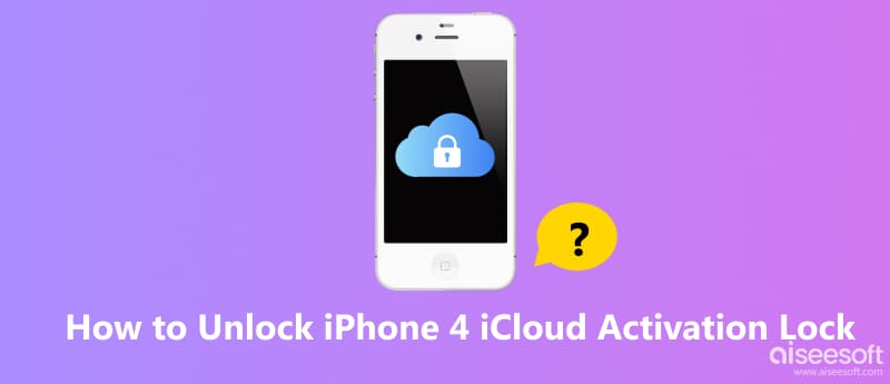 Unlock iPhone 4 iCloud Activation Lock