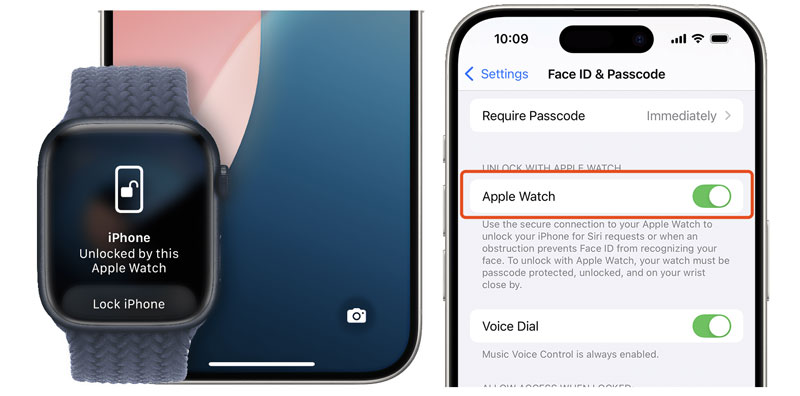 Turn On Unlock With Apple Watch On Iphone