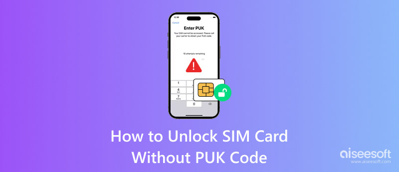 Unlock Sim Card Without Puk Code