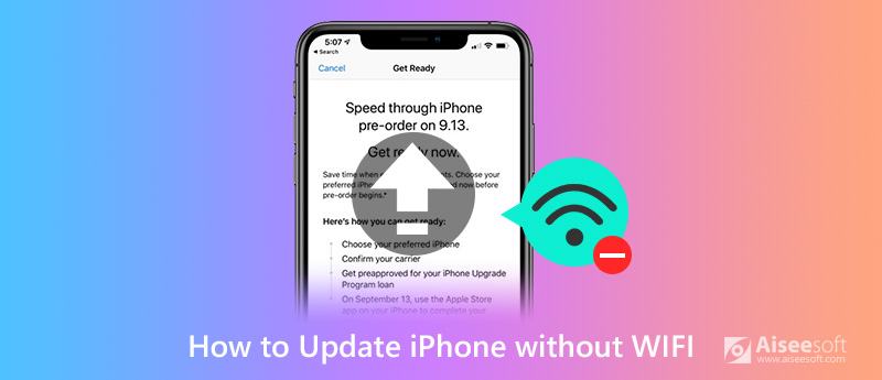 Обновление iOS 17/16/15/14/13 без Wi-Fi