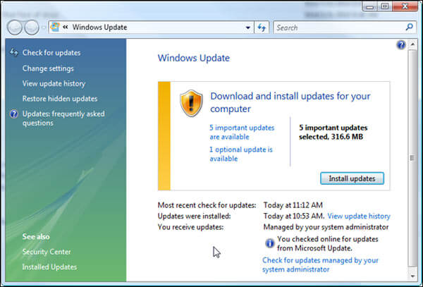 Microsoft Updates