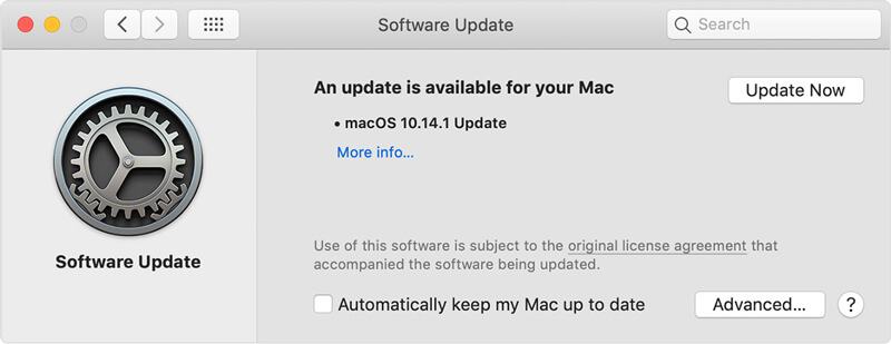 Macos Update Available