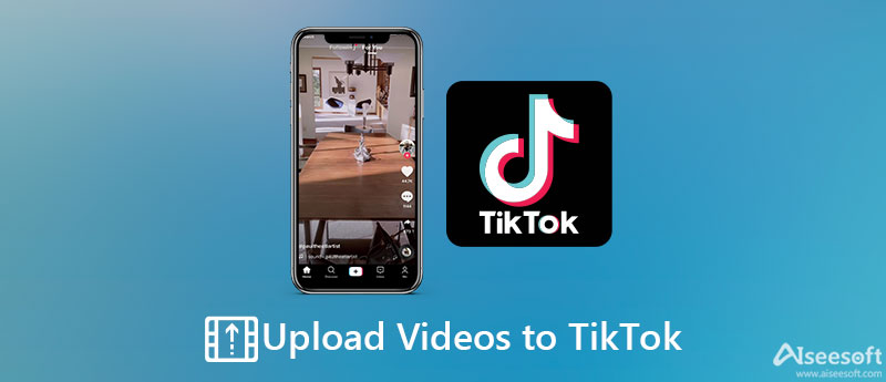 Загрузить видео в TikTok