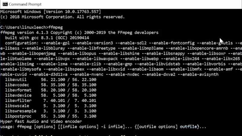ffmpeg commands to play video ffmpeg commands to play video