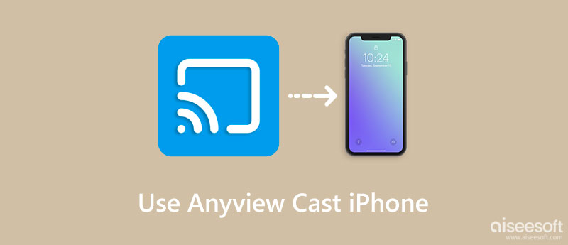 AnyView Cast iPhone 사용